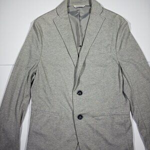 Zara Men's Suit Blazer Grey - Size EUR 48 USA 38